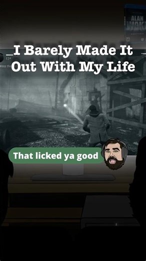 I Barely Made It Out With My Life - Alan Wake Remastered #videogames #alanwake #retrogaming