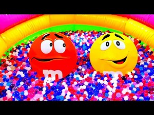 Expanding Orbeez! Fun kids videos.