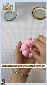 60K views · 489 reactions | Make your own needle holder from a sock and a jar #tips #tipsandtricks #sewing #sewinghacks #tipsandtrick | Sewing Tips | Facebook