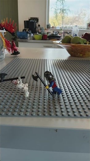 skeleton Halberd vs lion knight Halberd