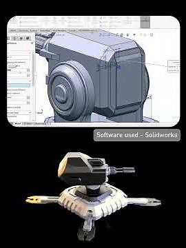 Gun Design | Made using Solidworks