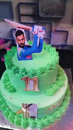 "Crafting the Ultimate Cricket-Themed Cake! 🏏🎂 | Yummy DIY Tutorial #Shorts"✨✨