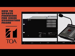 VX-3004F/VX-3008F/VX-3016F VOICE EVACUATION FRAME'S / HOW TO UPDATE FIRMWARE FOE VEF / IN EASY WAY