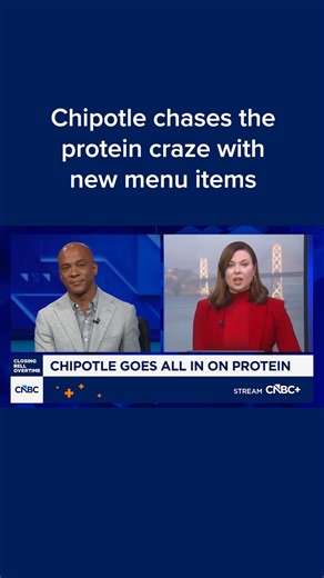 CNBC TV on Instagram: "Chipotle is launching a “High Protein Menu” on December 23rd, featuring new grab-and-go cups with chicken or steak. Read more at the link in bio."