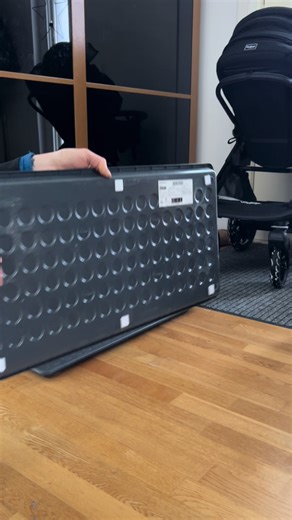 Smidiga inneskor för barnvagnen