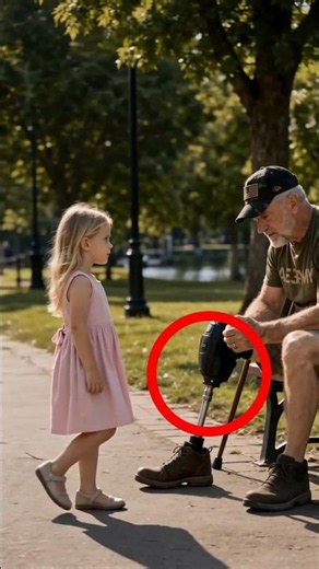A Little Girl’s Salute to a Veteran Will Touch Your Heart