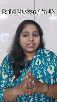 JavaScript Can Build Backends Too (Node.js Explained)