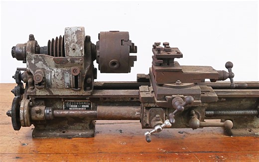 穿越新中国工业史 60年产的仪表车床翻新 北京C609 C0618