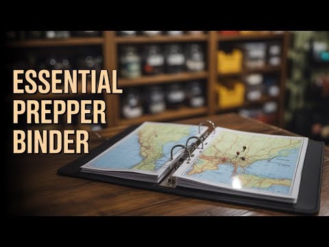 Building the Survival Binder Every Prepper Needs