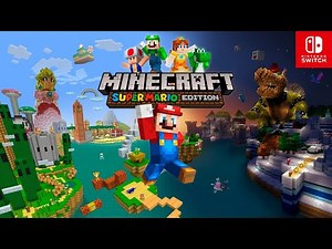 Minecraft Super Mario Edition Gameplay Nintendo Switch