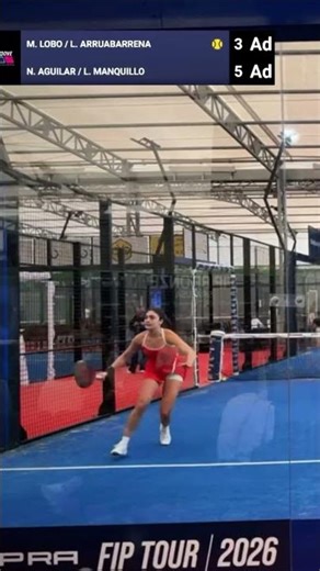 Marina Lobo seals the deal at the end of the first set🤩