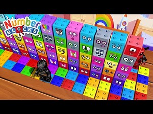 Numberblocks in a Cube Mathlink | Learn Numbers 1 to 100 for Kids