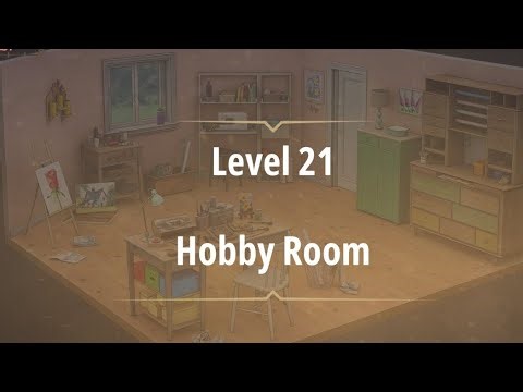 Room & Exits Escape Room level 21 Hobby Room (Murder dressed in white) Chapter 3 Walkthrough