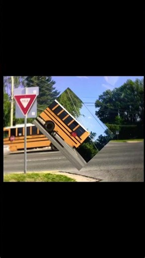 Pokémon theme school bus edit