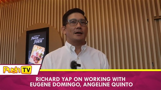 #PUSHTV: EXCLUSIVE: Richard Yap talks about how it was working with Eugene Domingo and Angeline Quinto in the upcoming film 'Ang Happy Homes ni Diane Hilario'. It will hit cinemas nationwide starting December 3, 2025 | ABS-CBN
