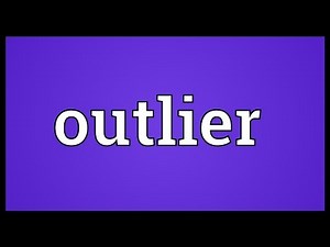 Outlier Meaning