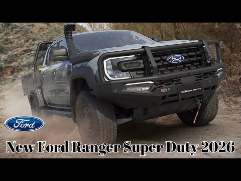 New Ford Ranger Super Duty Arrives As Ford’s Toughest Workhorse Yet