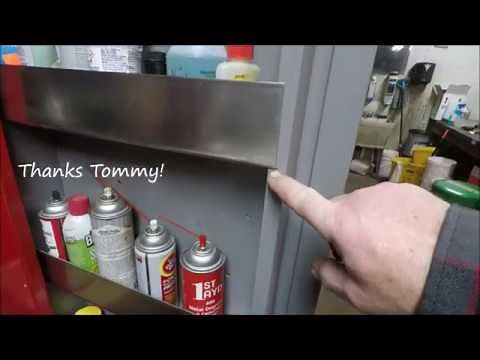 Toolbox Tour Homemade tool cabinet on US General 72" Box