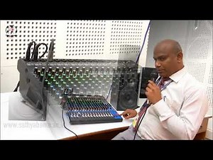 How to Operate Audio Mixer | How to Use a Mixer - Mr. Pugalandhi