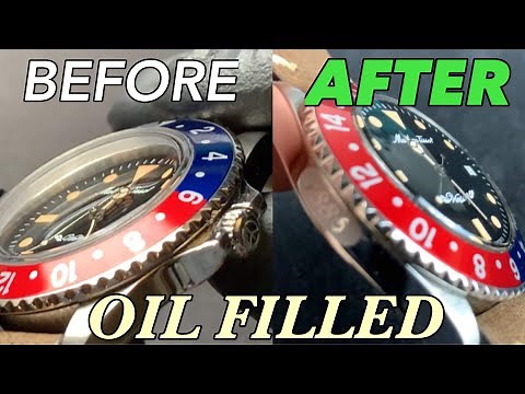 Oil Filling a Watch:How to tutorial. SO EASY!!!!
