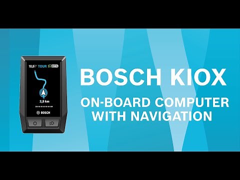 Bosch Kiox with navigation function // Bosch Kiox mit Navigation