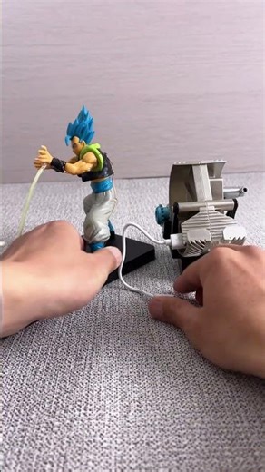 Does your Gogeta need to recharge?#model#diy #toys