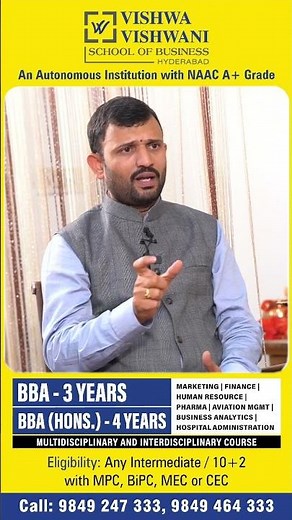 Understand the Difference: Regular BBA, BBA Hons, and Integrated MBA (iMBA)