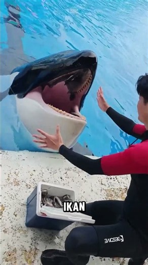 Orca Kehausan Malah Dikasih Es, Ternyata Ini Alasannya!