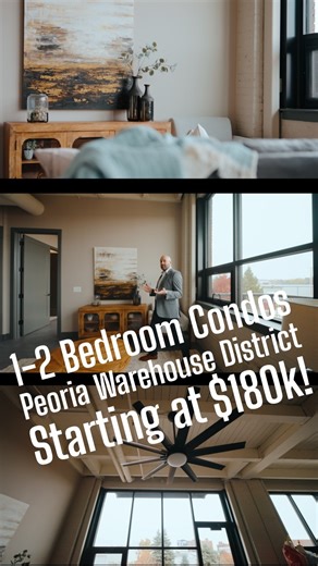 🔥 Urban living at its finest! Welcome to 1001 SW Adams, where historic charm meets modern luxury in the iconic Chic Manufacturing Building — right across from Black Band Distillery. These condos are sleek, stylish, and steps from Peoria’s best dining, nightlife, and riverfront energy. If you’ve ever wanted to live downtown where it’s all happening — this is it. ✨ Modern design 🚶 Walk to everything 🍸 Live the Peoria lifestyle Follow us 👉 @AdamMerrickRealEstate for more stunning Peoria listing