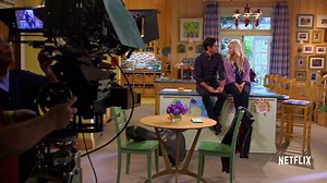 Here's an exclusive behind-the-scenes peek at Fuller House coming at you FEBRUARY 26, 2016 on Netflix. #FullerHouse #HomeAgain | John Stamos