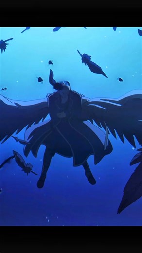 Genau create devil's wings 🪽....#frieren #anime #shorts