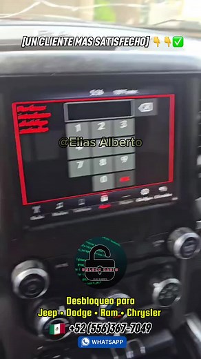 Cómo desbloquear la radio Jeep Dodge Ram Chrysler