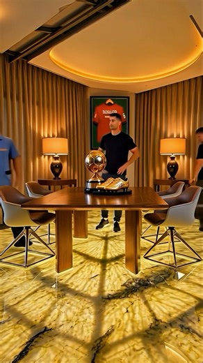 Cristiano Ronaldo’s Luxury Room Transformation 🔥