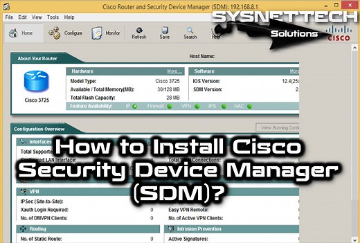 How to Install Cisco SDM | A Guide to Router Management!