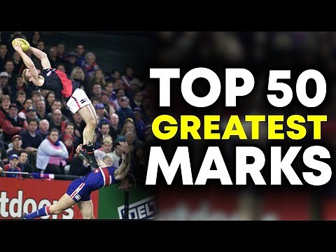 Top 50 Greatest AFL Marks Of All Time
