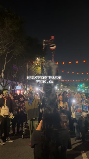 Weho turned into a Halloween town last night 💀🎃 Comment the best costumes you saw 🎥: @ sadsamo via TikTok #LABucketList #LA | Los Angeles Bucket List