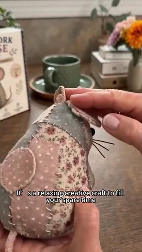 💞Patchwork Mouse DIY Sewing Kit