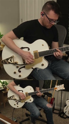 Testing Gretsch Falcon Tuning Stability #guitar #guitarist #shorts