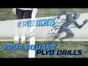 4 Square Plyo Drills - Athlete Speed and Agility Training