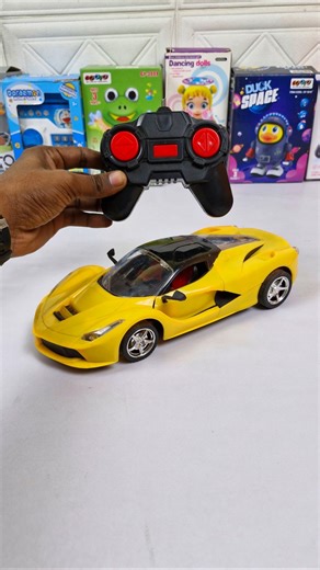 Remote Control Ferrari car Unboxing & Testing with asmr #Cars #remotecontrol #toys