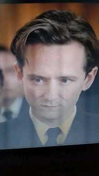 Lewis Pullman and Jason Clarke in The Caine Mutiny Court Marshall