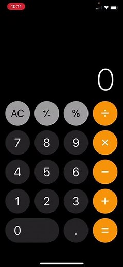 Using your iPhone Calculator with Radicals