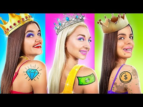 Broke vs Rich vs Giga Rich Student! How to Become Popular!