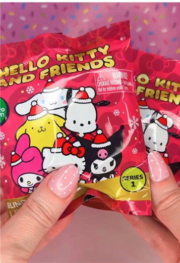 These Hello Kitty & Friends Holiday blind figures are SO cute and so Christmasy 🎄💖 Opened two today and the festive vibes are immaculate 🎀✨ Which Sanrio holiday friend would you want?? #HelloKitty #SanrioChristmas #HolidayUnboxing #CuteToys #creatorsearchinsights