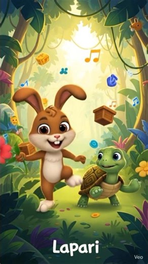 लापरवाह खरगोश बनाम धैर्यवान कछुआ।The Careless Rabbit vs The Patient Turtle| Jungle Race Story