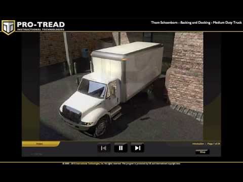 How to Back Up a Straight Truck