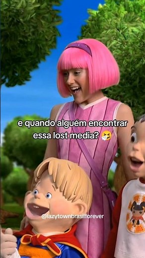 Trecho do Episódio "Era Uma Vez" com a Primeira Dublagem - Vox Mundi #lazytown #brasil #nostalgia