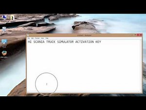 HOW ACTIVATE SCANIA TRUCK SIMULATOR