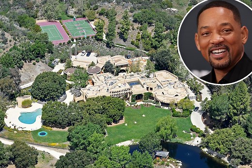 New aerial photos reveal the vastness of Will Smith’s secluded 150-acre California estate — which has its own ZIP code
