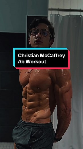 Christian McCaffrey’s Ab Workout 🔥 #bernardorebeil #abs #absworkout #abworkout #christianmccaffrey #nfl #superbowl